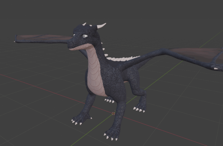 Dragon character "Griffin"