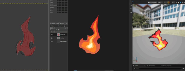 Fire progress